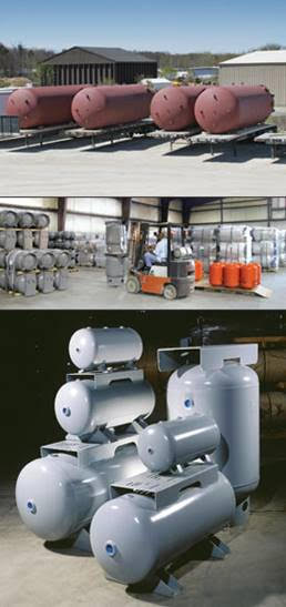 air receiver, compressed air receiver